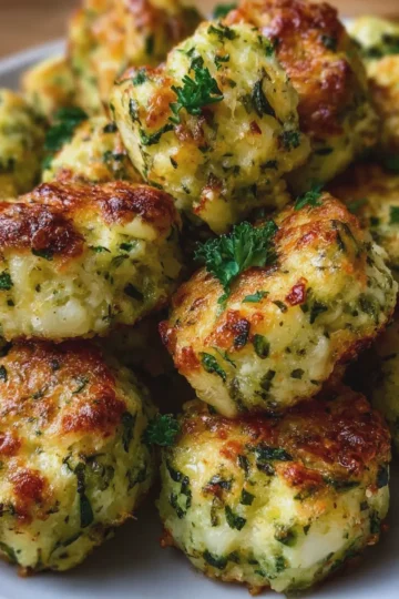 Zucchini Garlic Bites