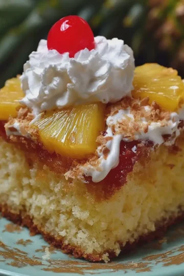 Hawaiian Pineapple Cake
