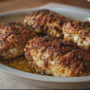 5-Ingredient Golden Crust Oven Chicken Bake