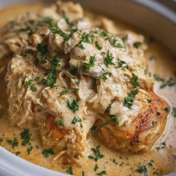 Creamy Crockpot Chicken ✨