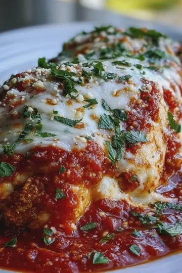 Slow Cooker Chicken Parmesan