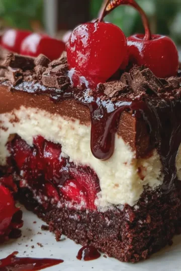 Black Forest Cheesecake