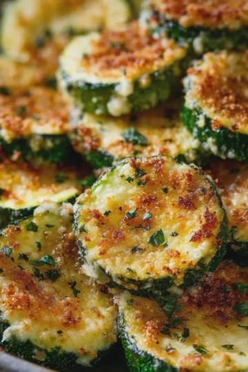 Baked Parmesan Zucchini
