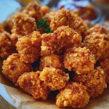 Crispy Chicken Popcorn