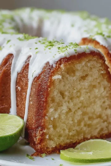 Key Lime Pound Cake