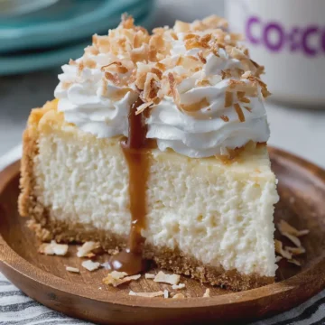 Coconut Cream Cheesecake