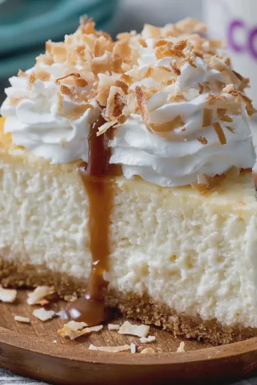 Coconut Cream Cheesecake