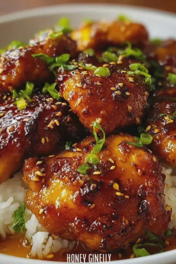 Honey Garlic Chicken
