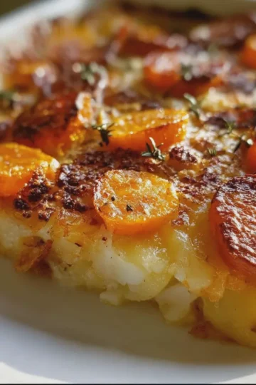 Amish 4-Ingredient Root Vegetable Bake