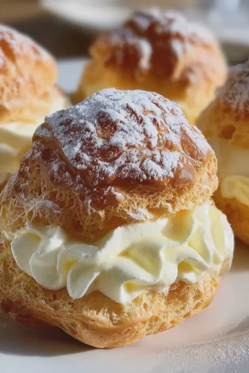 Homemade Cream Puffs