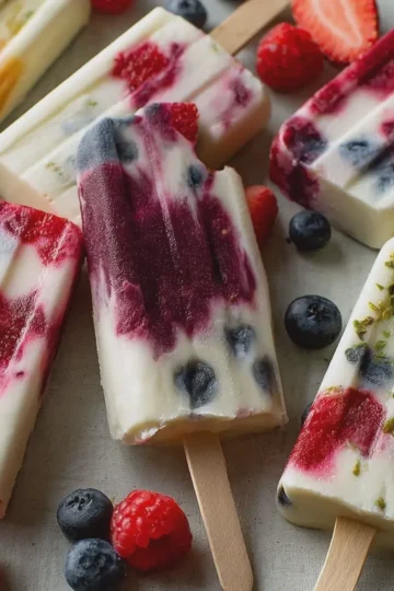 Greek Yogurt Popsicles