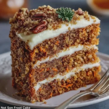 No Sugar, No Flour Carrot Cake