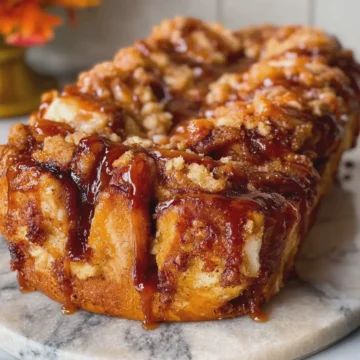 Apple Pie Pull Apart Bread