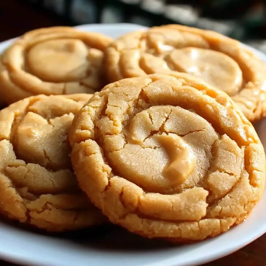 Bakery-style peanut butter cookies