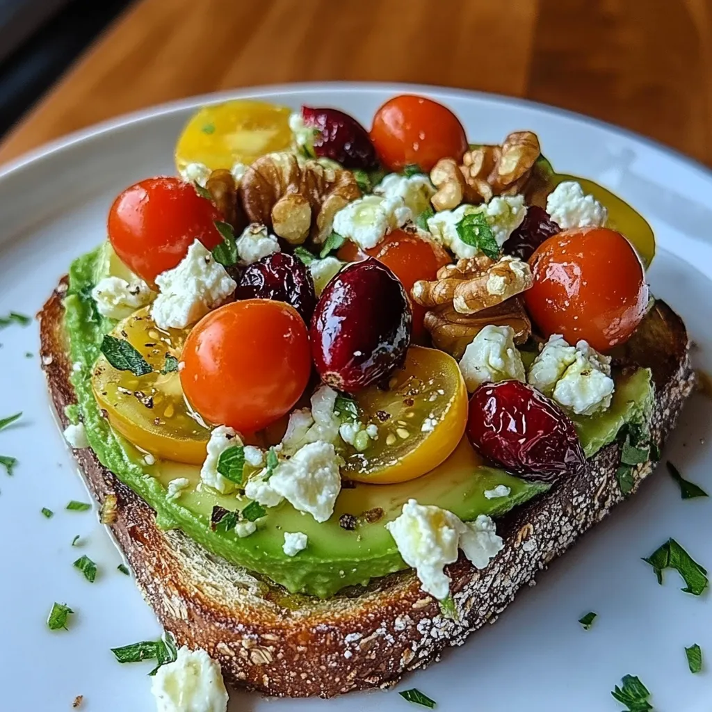 Feta and Avocado Toast