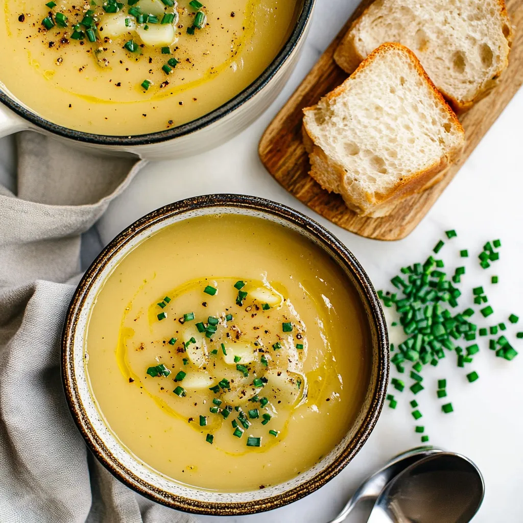 Homemade Potato Leek Soup