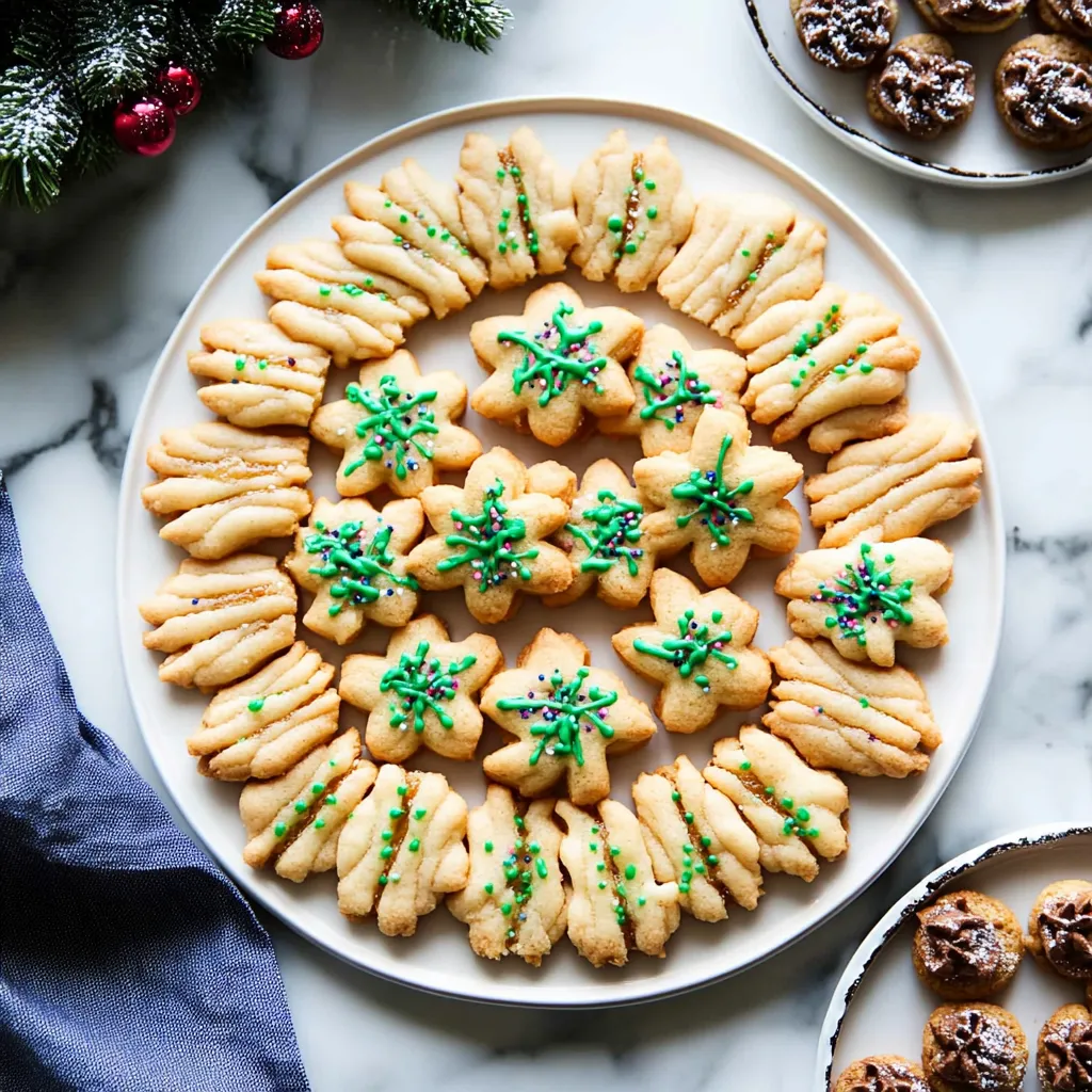 Easy Spritz Cookie Recipe