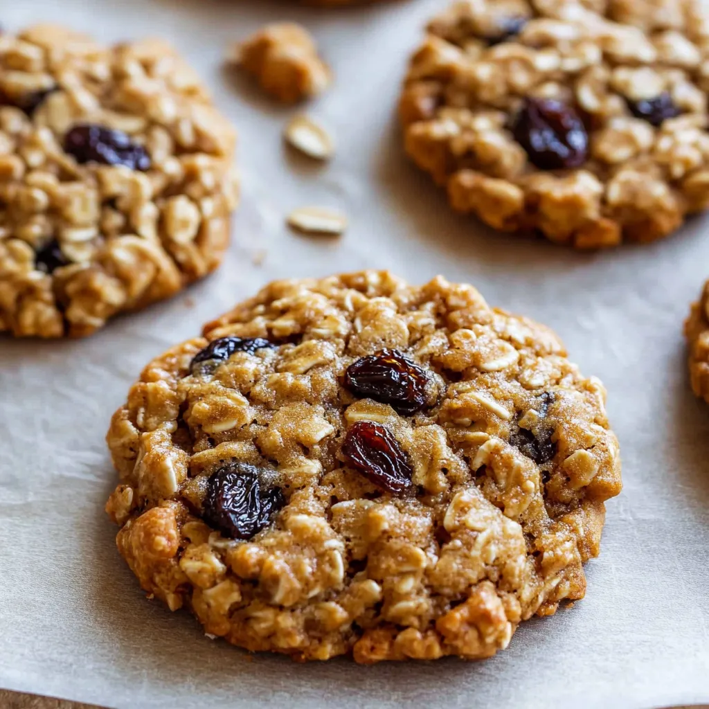 Best oatmeal raisin cookies