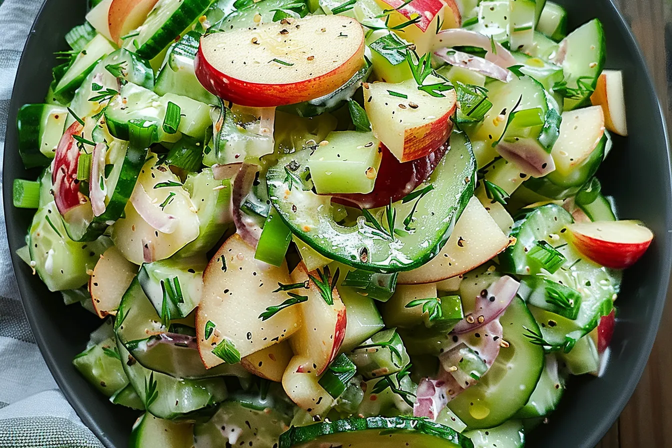 Apple Cucumber Salad