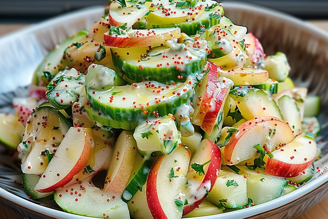 Apple Cucumber Salad