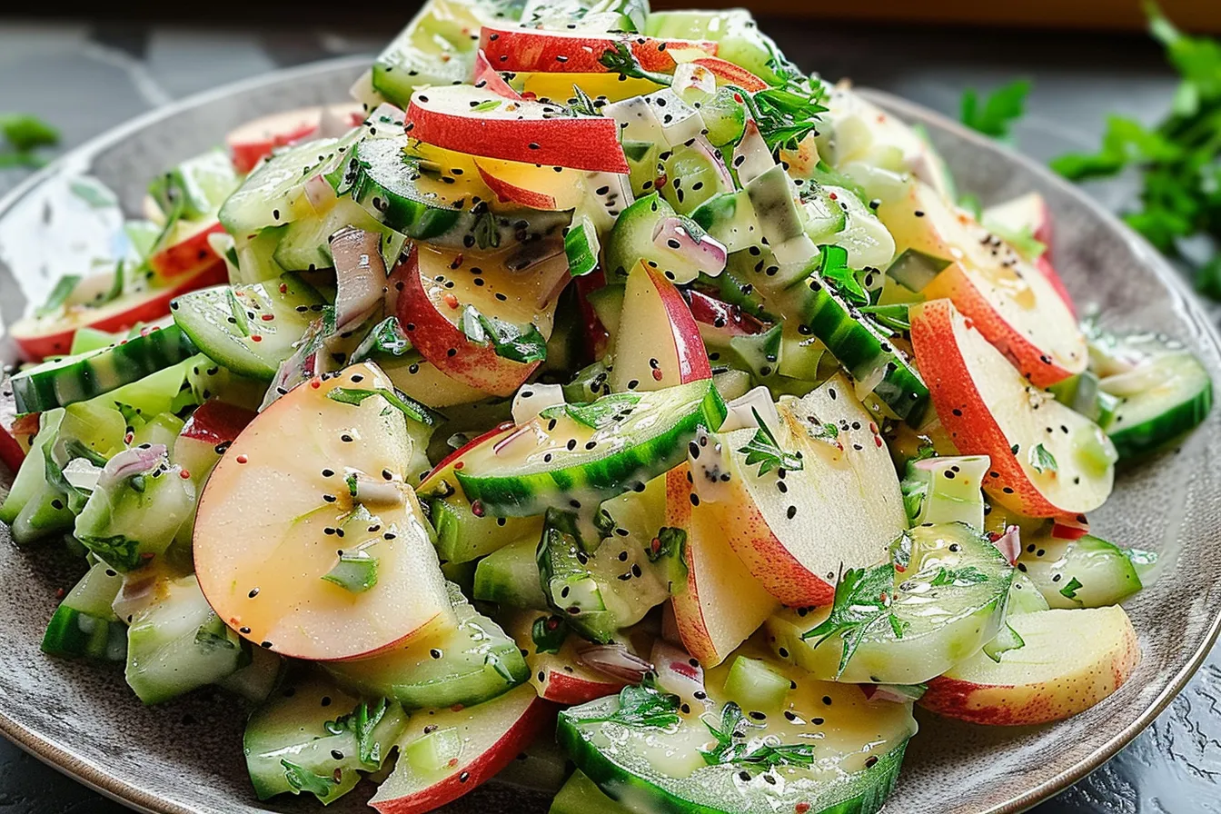 Apple Cucumber Salad
