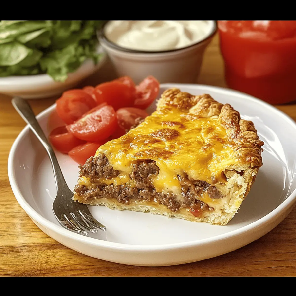 Cheeseburger Pie