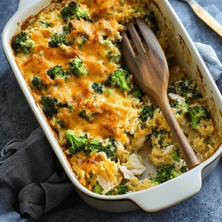Chicken Broccoli Rice Casserole