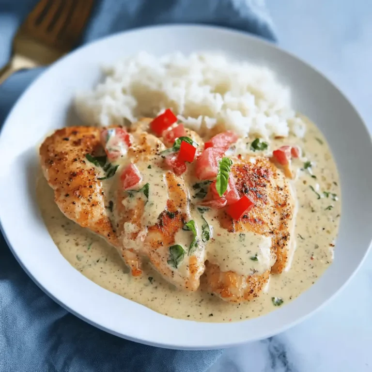Chicken In Basil Cream