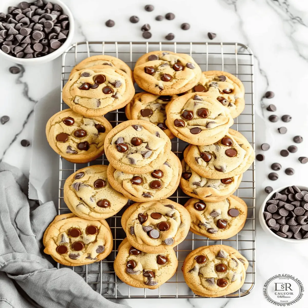 Chocolate Chip Pudding Cookies