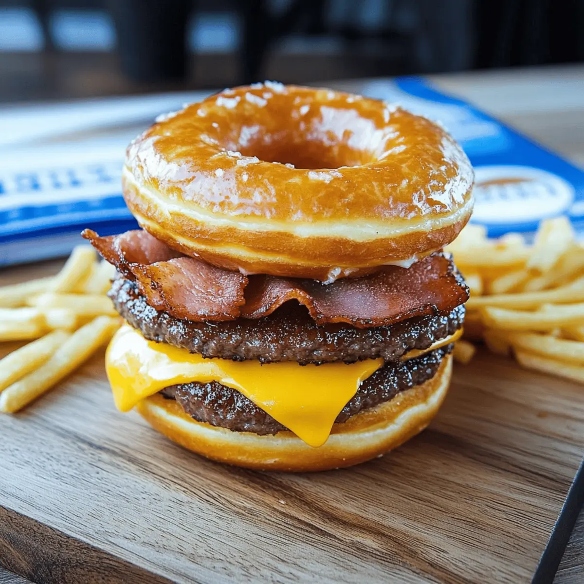 Donut Smash Burger