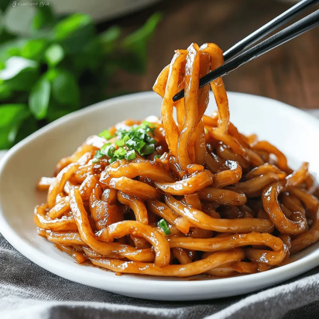 Easy 15-Minute Yaki Udon