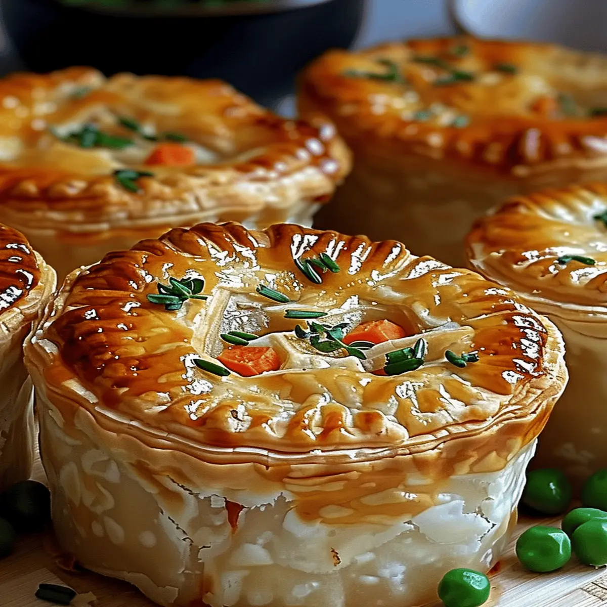 Easy Mini Chicken Pot Pies - Don't LOSE this Recipe