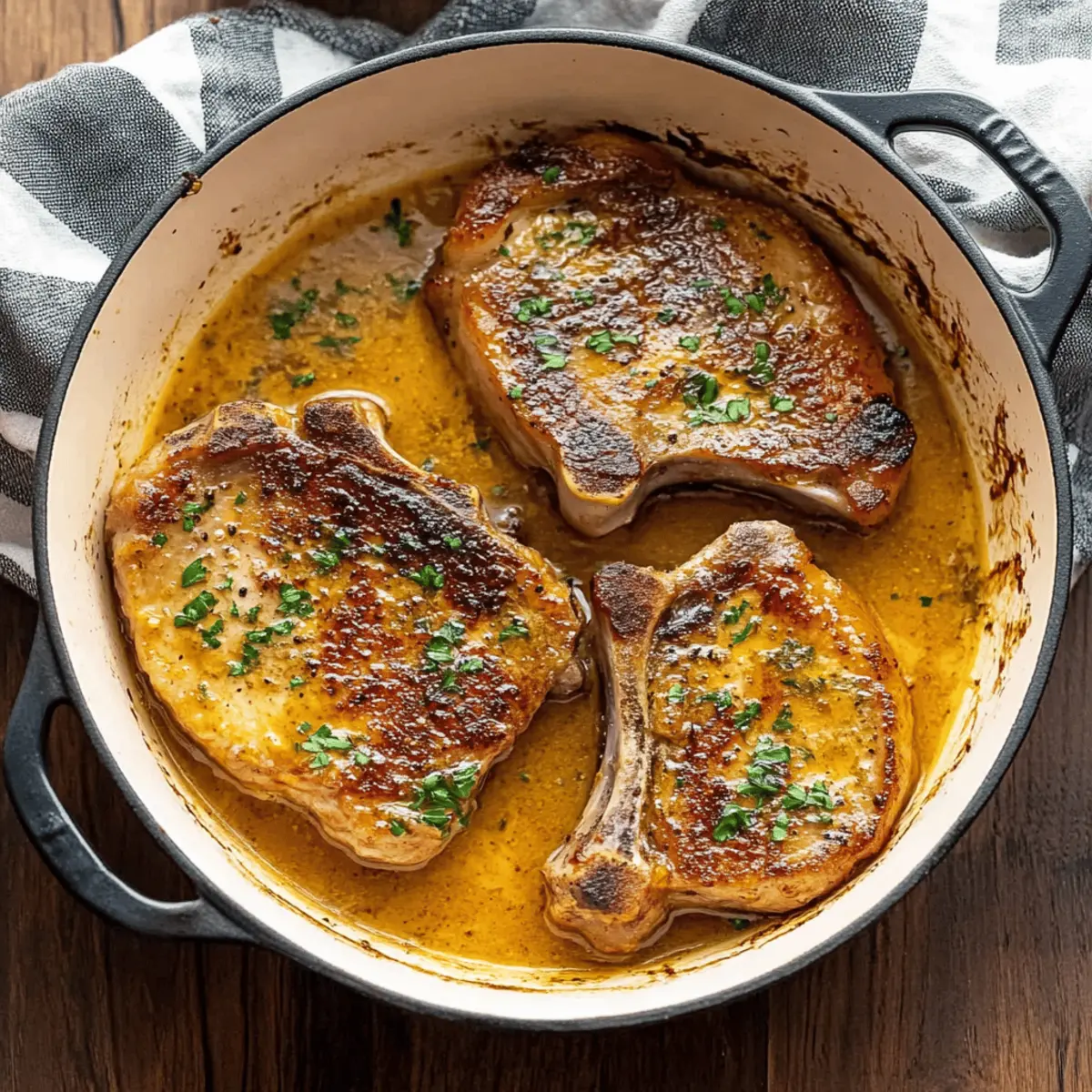 Honey Mustard Pork Chops