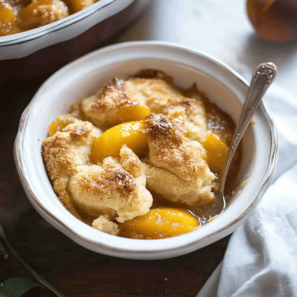 Peach Cobbler