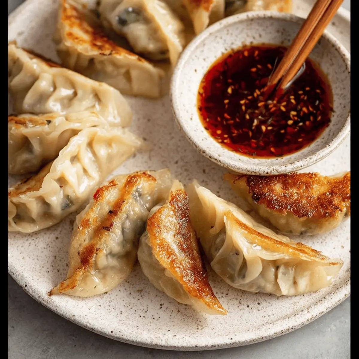 Vegetable Dumplings (Potstickers!)