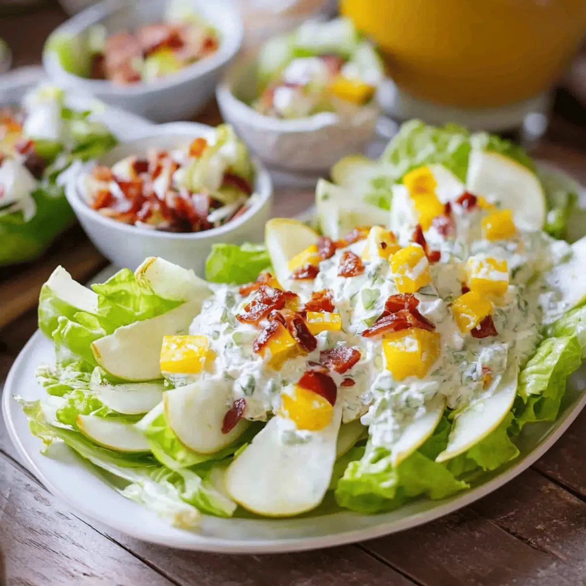 Wedge Salad Platter for a Crowd