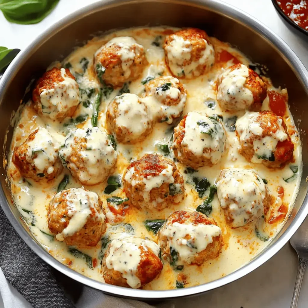 chicken ricotta meatballs