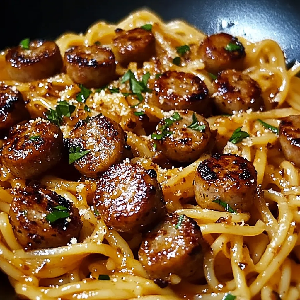 Sweet sausage skillet