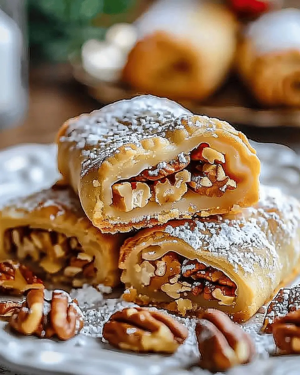 ITALIAN NUT ROLL COOKIES
