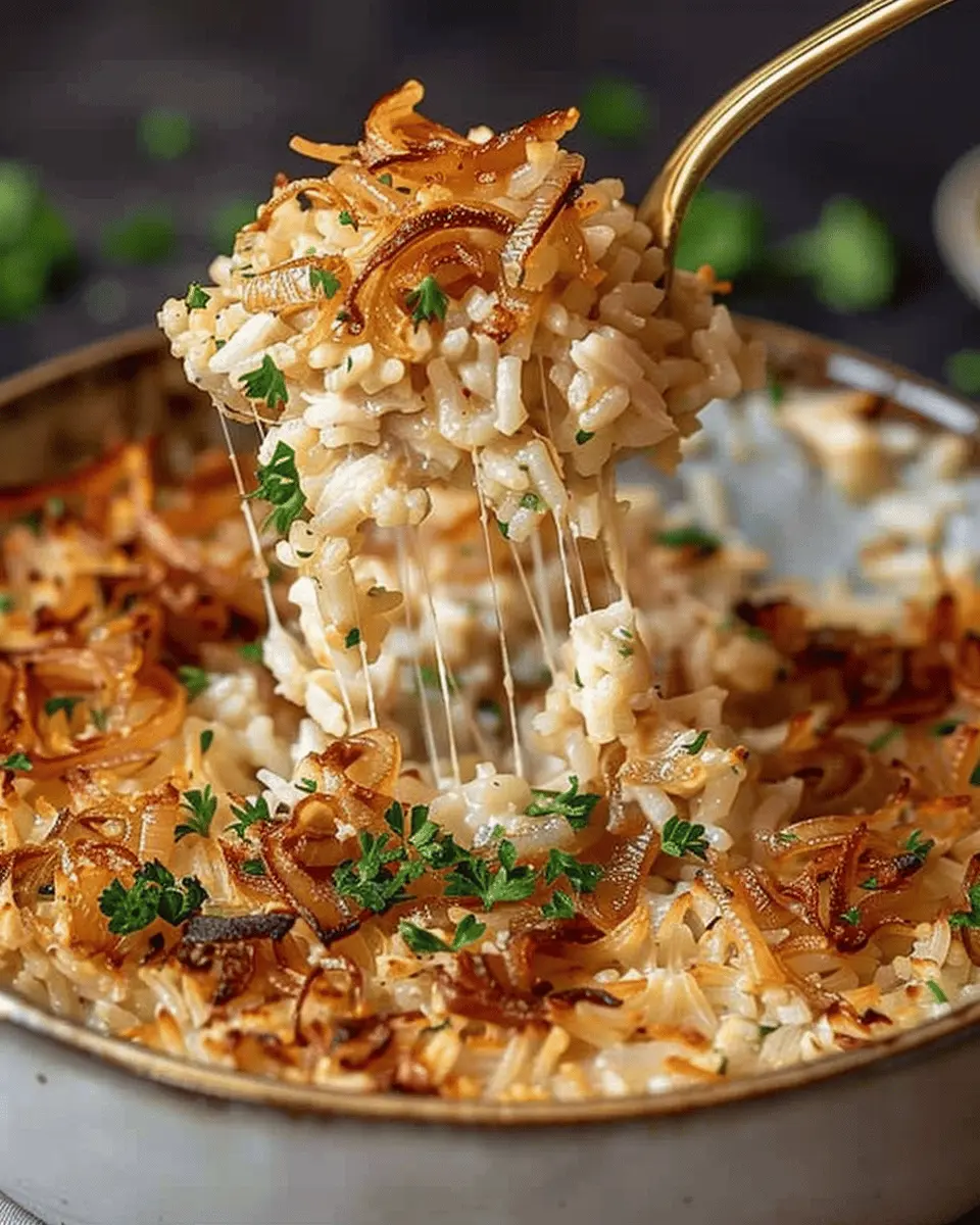 French Onion Chicken Rice