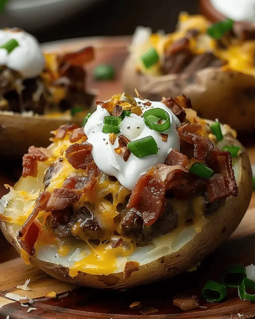 Loaded Baked Potato Steak Bites