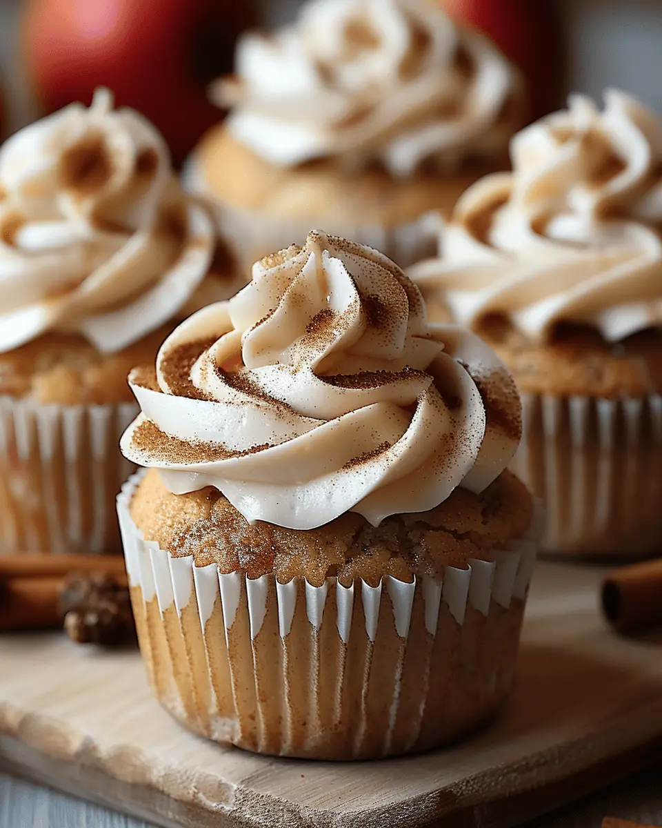 Apple Cider Cupcakes