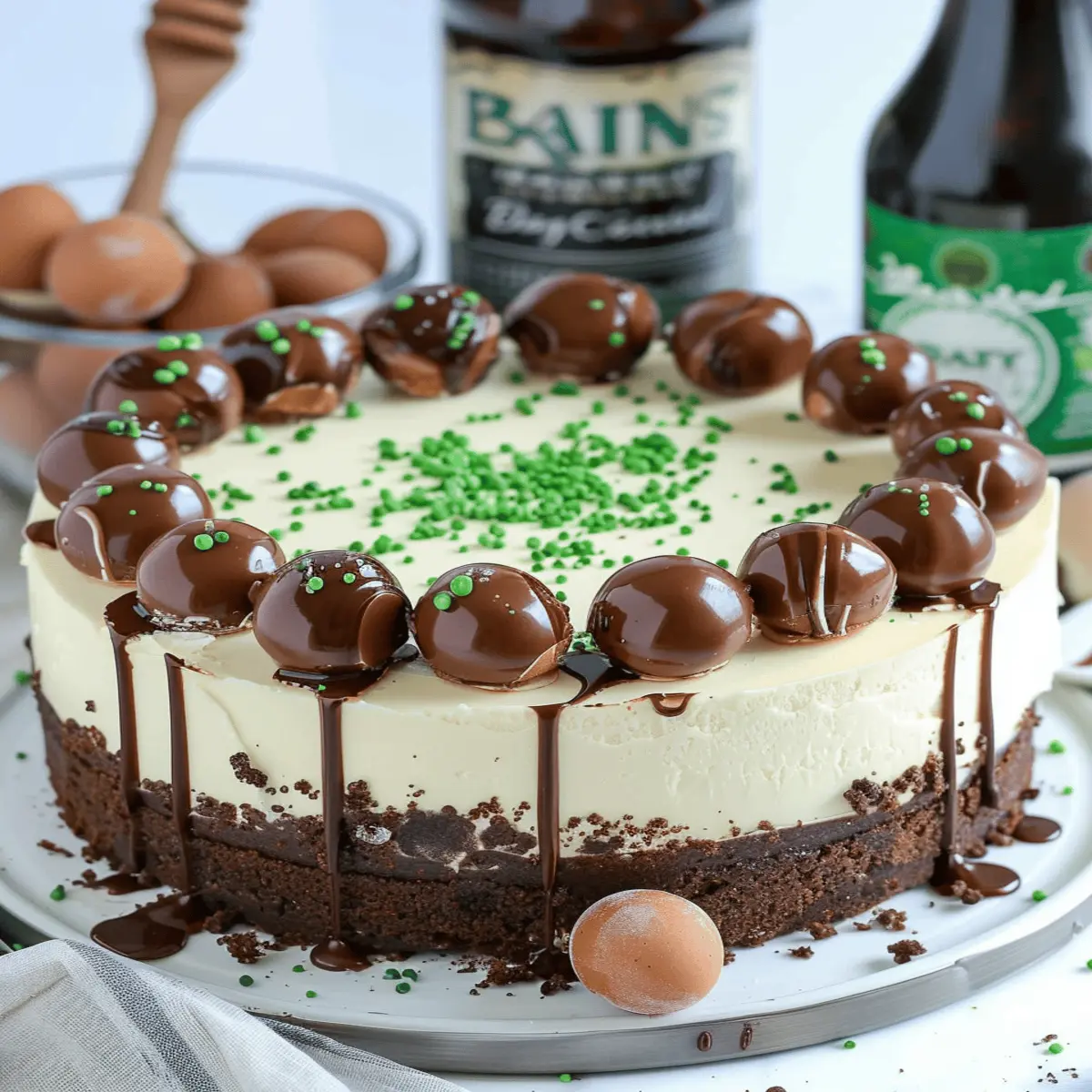 Baileys Cheesecake {No Bake}