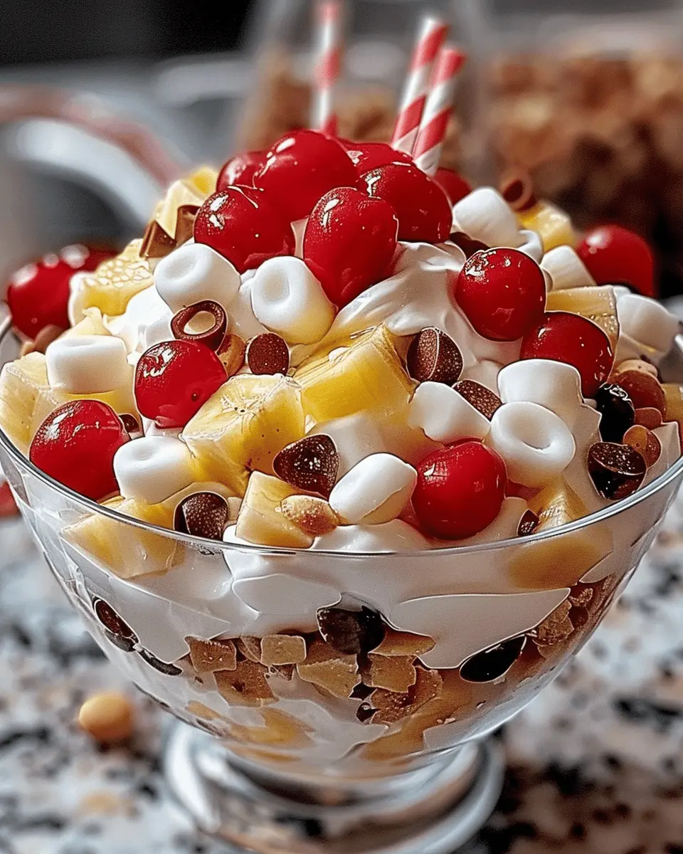 Banana Split Fluff