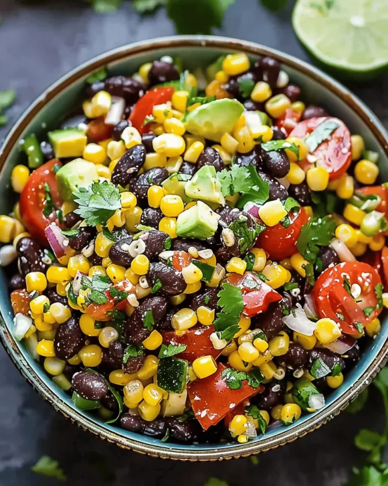 Black Bean Corn Salad