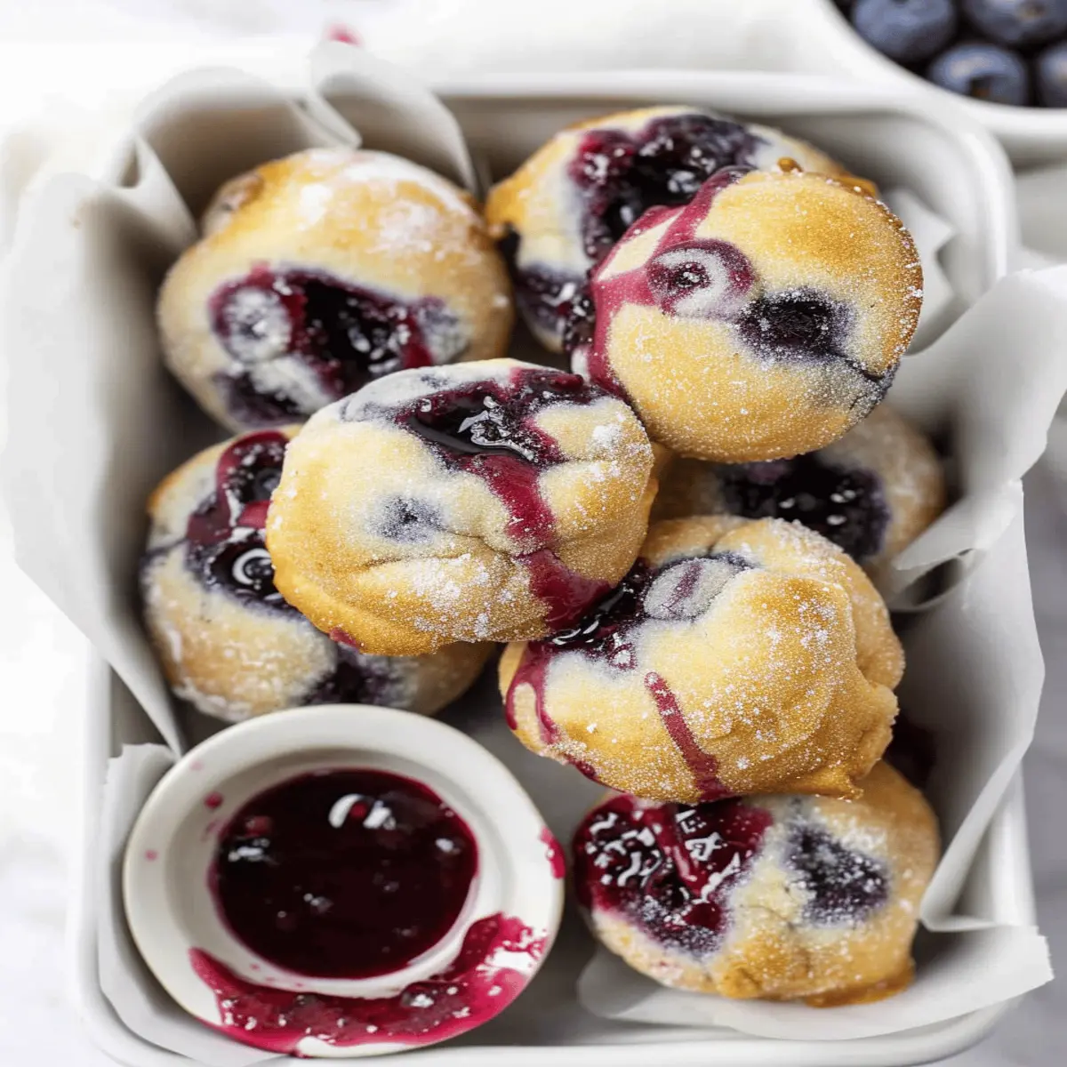 Blueberry Pie Bombs