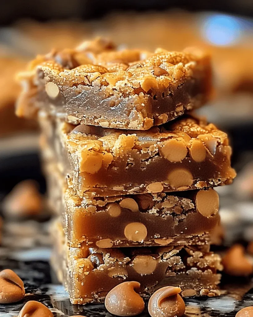 Butterscotch Toffee Cookie Bars