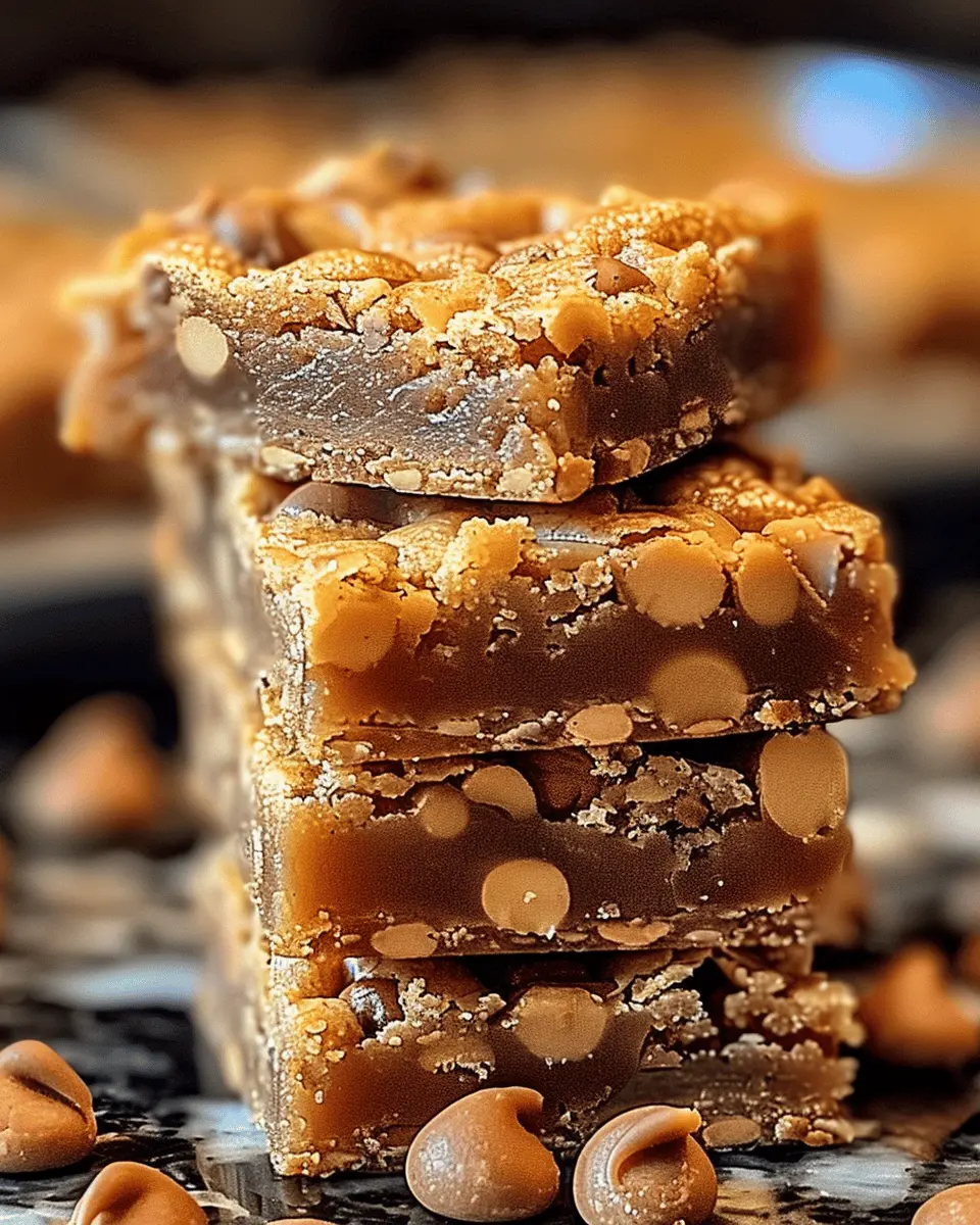 Butterscotch Toffee Cookie Bars