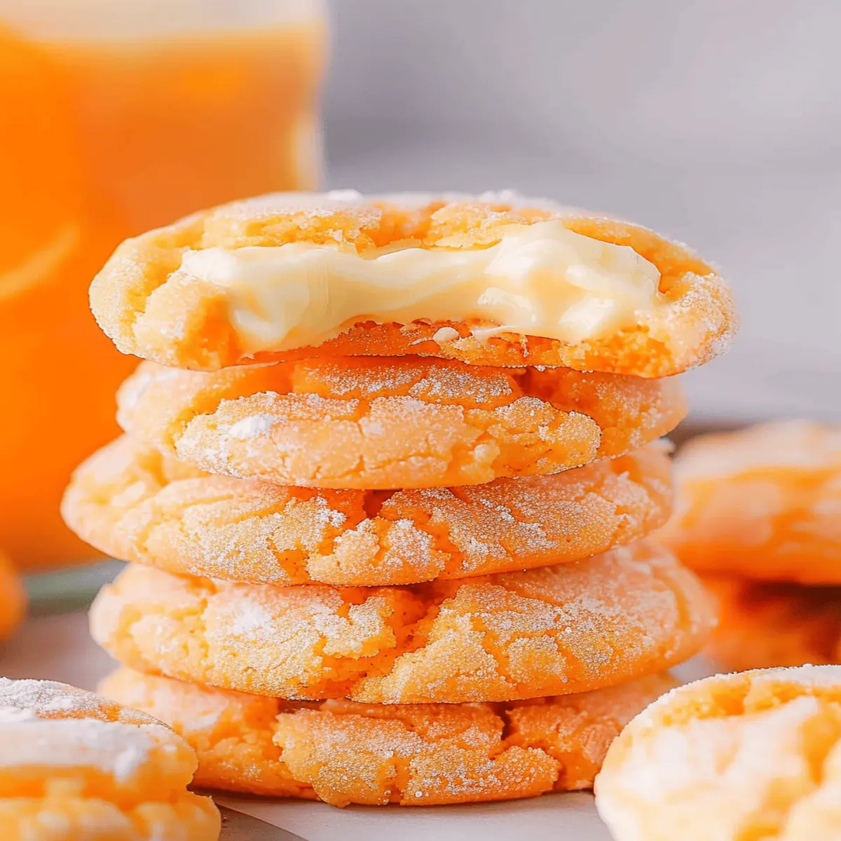 CREAMSICLE ORANGE COOKIES