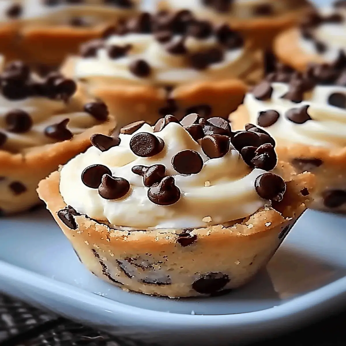 Cannoli Cookie Cups